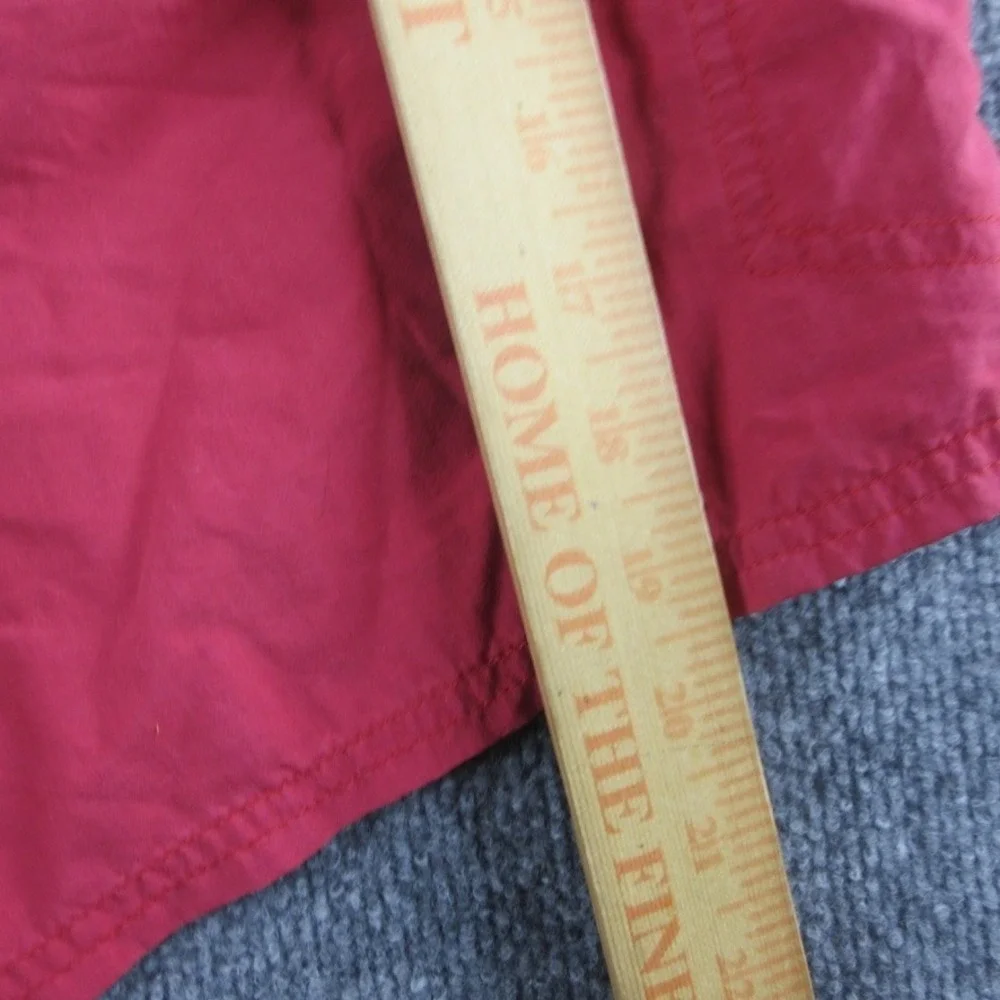North Face Shorts Men XL Red Nylon 8